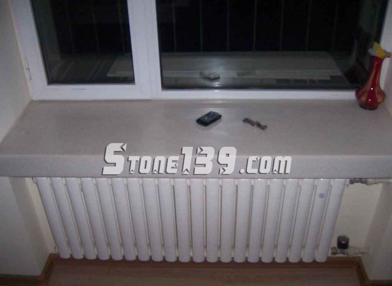 北方室內石材窗臺板（帶暖氣罩）