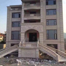 別墅外墻石材 花崗巖欄桿