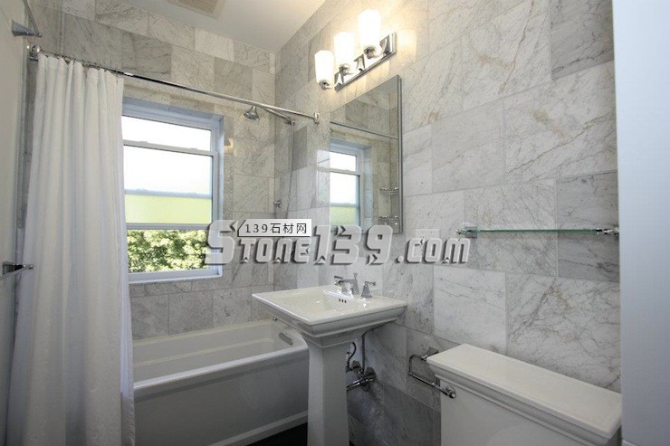 白色大理石家裝應用之浴室系列