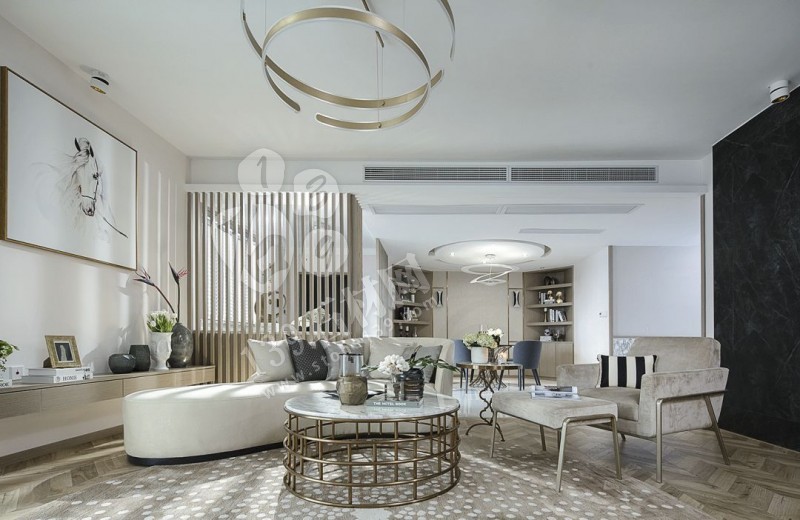 黃銅與大理石的組合 打造家居時尚