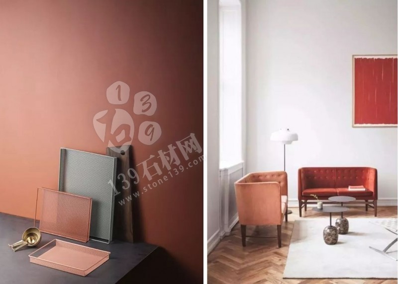 2019年流行的&ldquo;珊瑚橘&rdquo;主打色調(diào)