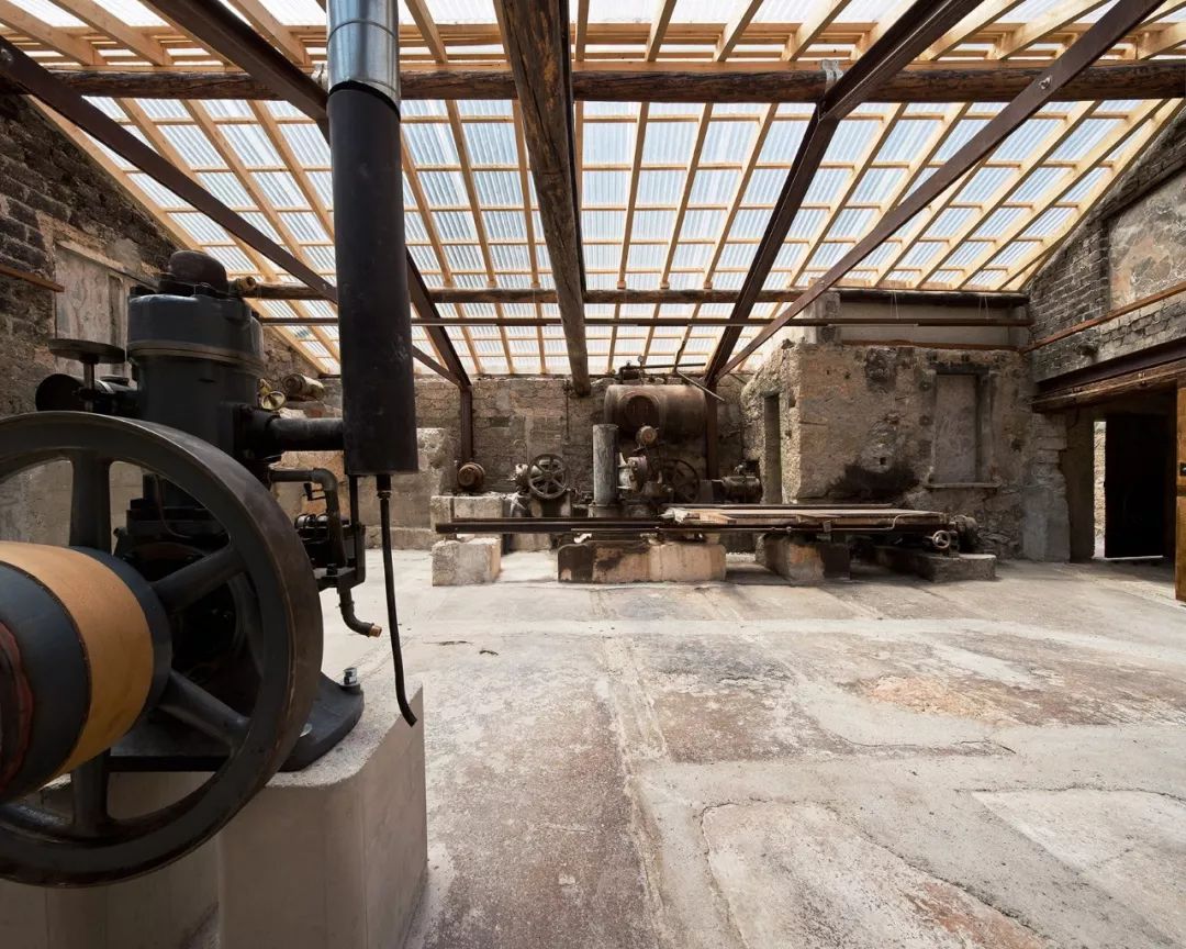 礦山采石場再利用，這座采石場被列入世界文化遺產 