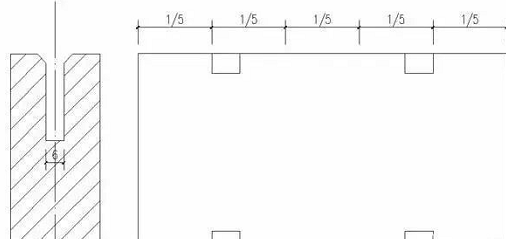 石材干掛開槽規范